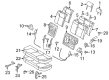 Saturn Seat Cushion Pad Diagram - 94701525