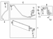 Cadillac Transmission Oil Cooler Hose Diagram - 84293935