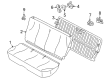 1995 Pontiac Sunfire Seat Cushion Pad Diagram - 22637577