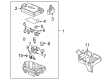 Pontiac Fuse Box Diagram - 10311477