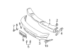 Oldsmobile Bravada Bumper Diagram - 12471889
