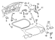 Chevy Lift Support Diagram - 23133245