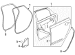 Chevy Impala Weather Strip Diagram - 20944485