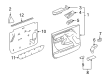 2005 Chevy Silverado 2500 HD Door Lock Switch Diagram - 15077858