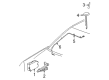 Pontiac Antenna Cable Diagram - 25956580