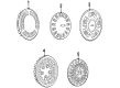 1987 Chevy Celebrity Wheel Cover Diagram - 14073755