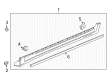 2022 Cadillac XT5 Door Seal Diagram - 84184297