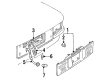 1998 Oldsmobile Achieva Back Up Light Diagram - 16514907