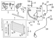 Chevy A/C Service Cap Diagram - 92140264