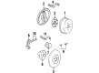 1999 Chevy Monte Carlo Brake Caliper Bracket Diagram - 18029822