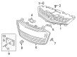 Chevy Trailblazer Emblem Diagram - 42475825