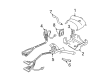 1999 Buick Park Avenue Steering Column Cover Diagram - 26064471