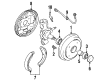 Chevy Metro Wheel Bearing Dust Cap Diagram - 96062134