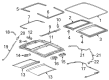 Cadillac Convertible Top Motor Diagram - 84272422