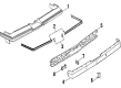 Oldsmobile Cutlass Calais Bumper Diagram - 5972519