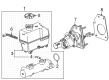 Chevy Silverado 2500 HD Brake Booster Diagram - 84609220