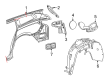 Buick Enclave Fender Splash Shield Diagram - 84865961