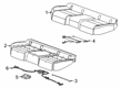 2022 Cadillac XT4 Seat Heater Pad Diagram - 84410327