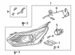2021 Chevy Equinox Headlight Diagram - 84818199