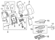 2008 Cadillac CTS Occupant Detection Sensor Diagram - 19210876
