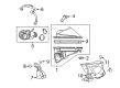 Chevy Air Hose Diagram - 84486693