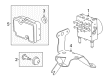 Saturn ABS Control Module Diagram - 15784868