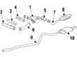 Chevy Beretta Catalytic Converter Diagram - 25103894