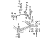 Cadillac Sway Bar Link Diagram - 25635886