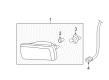 Chevy Silverado 1500 Fog Light Connector Diagram - 19168034