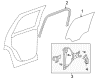 GMC Weather Strip Diagram - 22803680