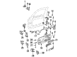 Chevy Camaro Door Lock Diagram - 20696713