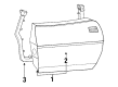 1993 Chevy Corvette Side View Mirrors Diagram - 10273680