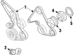 Chevy Drive Belt Diagram - 88986808