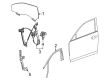 2020 Cadillac CT5 Door Seal Diagram - 85124267