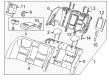 Cadillac Seat Cushion Pad Diagram - 22822634