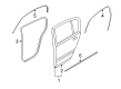 Saturn Weather Strip Diagram - 13200156