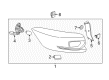 2020 Buick Regal TourX Tail Light Diagram - 39099115