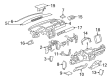 Chevy Silverado 1500 Dash Panel Vent Portion Covers Diagram - 25938046