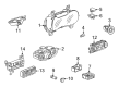 Chevy Trailblazer HVAC Control Module Diagram - 85137500