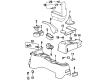 Saturn SC Window Regulator Diagram - 21096871