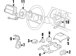 Oldsmobile Delta 88 Air Bag Sensor Diagram - 16145113