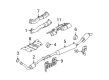 Chevy Uplander Catalytic Converter Diagram - 25817493