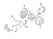 Chevy Parking Brake Shoe Diagram - 18030045