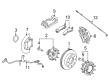 GMC Wheel Bearing Diagram - 84459700