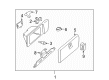 Saturn Dash Panel Vent Portion Covers Diagram - 25789448