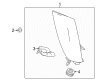 2017 Cadillac XTS Back Up Light Diagram - 84136219