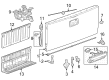 Chevy Parking Assist Distance Sensor Diagram - 84586218