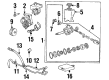 Buick Power Steering Pump Diagram - 26046848
