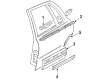 1995 Buick Park Avenue Door Moldings Diagram - 88891485