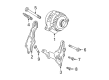 Chevy Malibu Alternator Bracket Diagram - 24509024